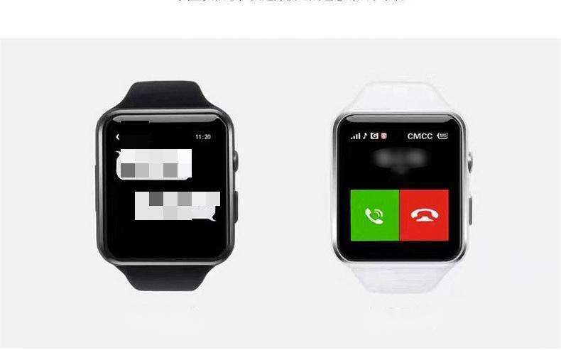 Reloj inteligente multilingüe con medidor de movimiento de música y teléfono