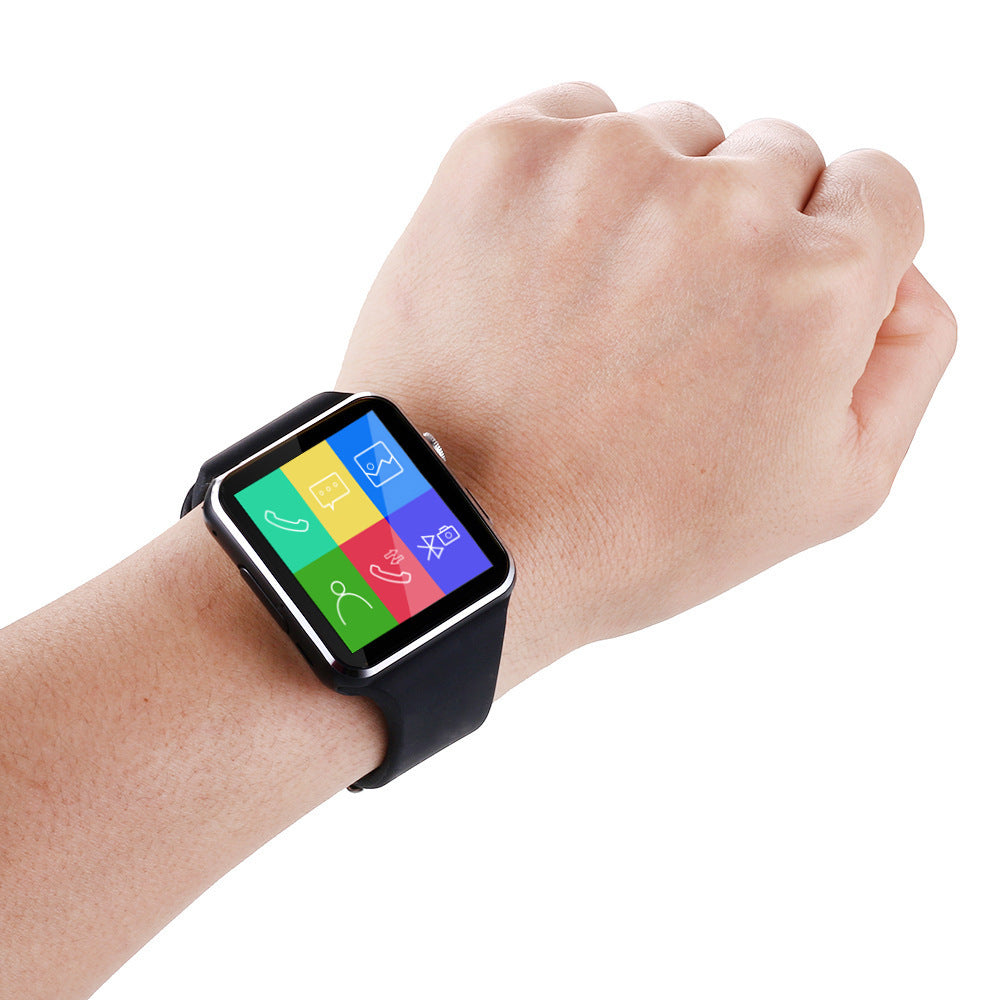 Reloj inteligente multilingüe con medidor de movimiento de música y teléfono