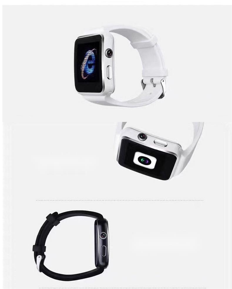 Reloj inteligente multilingüe con medidor de movimiento de música y teléfono